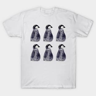 6 baby penguins T-Shirt